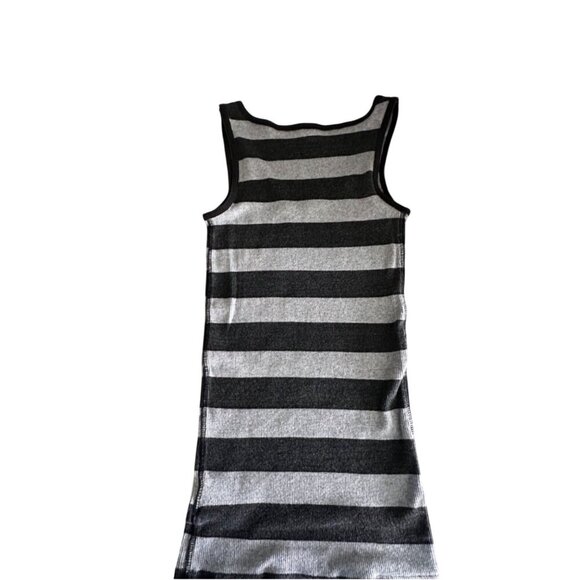Faded Glory Womens XS/XCH (0-2) Sleeveless Striped Tank Dress - Picture 2 of 5